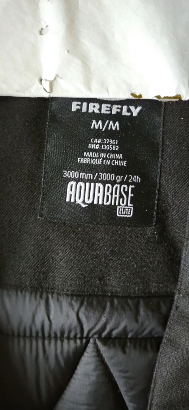 Firefly Aquabase Elite Black Winter Parka Medium - photo 3