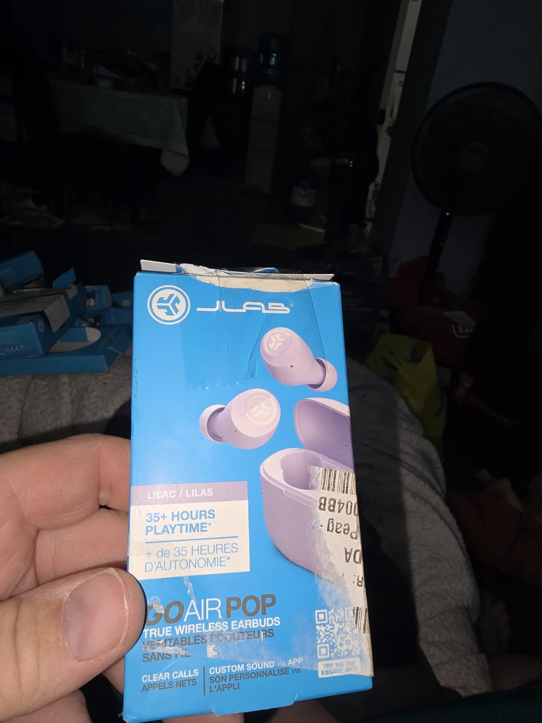 JLab Go Air Pop True Wireless Earbuds - Lilac
