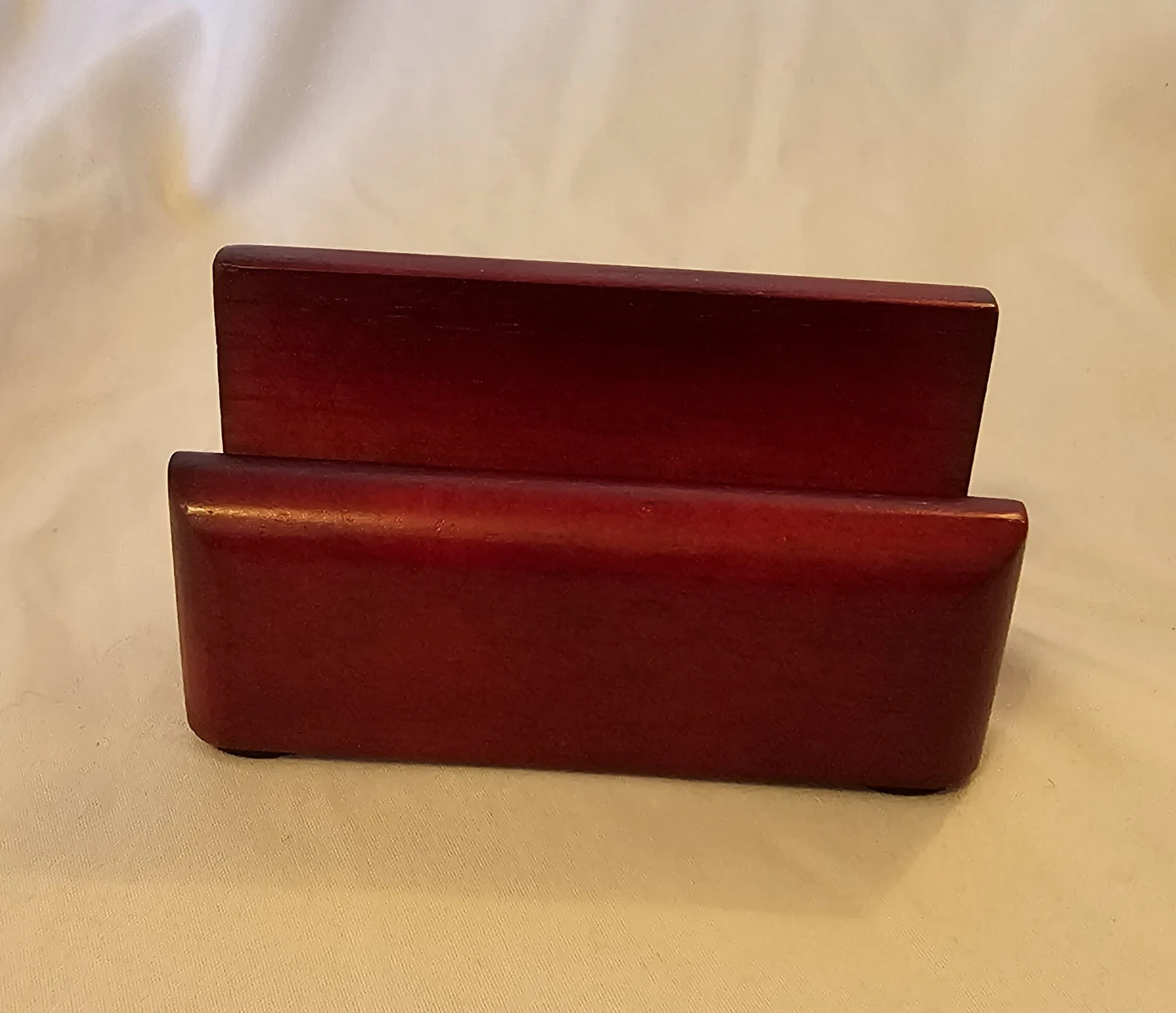 Wooden Business Card Holder
