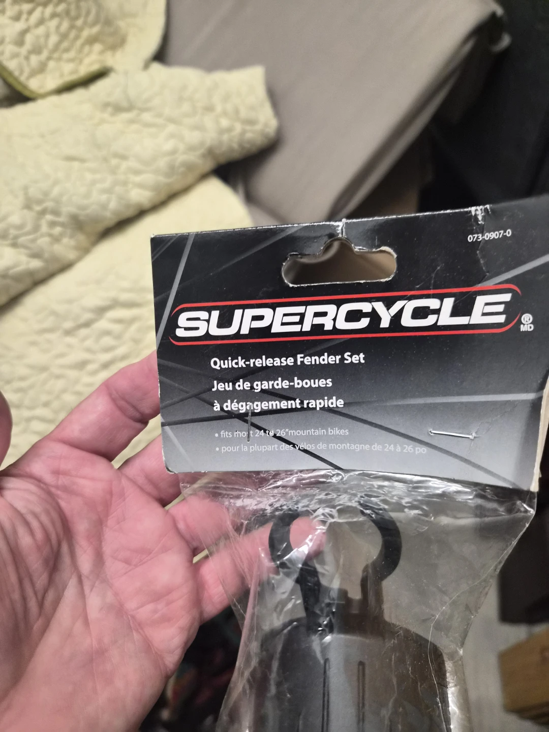 Supercycle Quick-release Fender Set for 24-26" Bikes