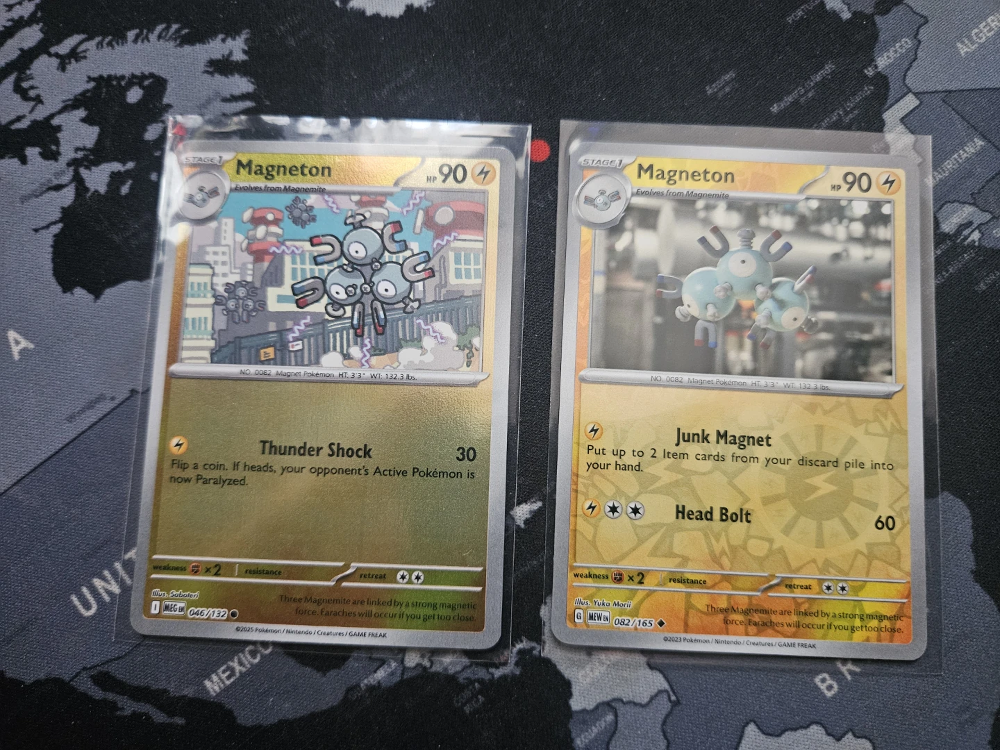 Pokemon Magneton Cards (2) 0082