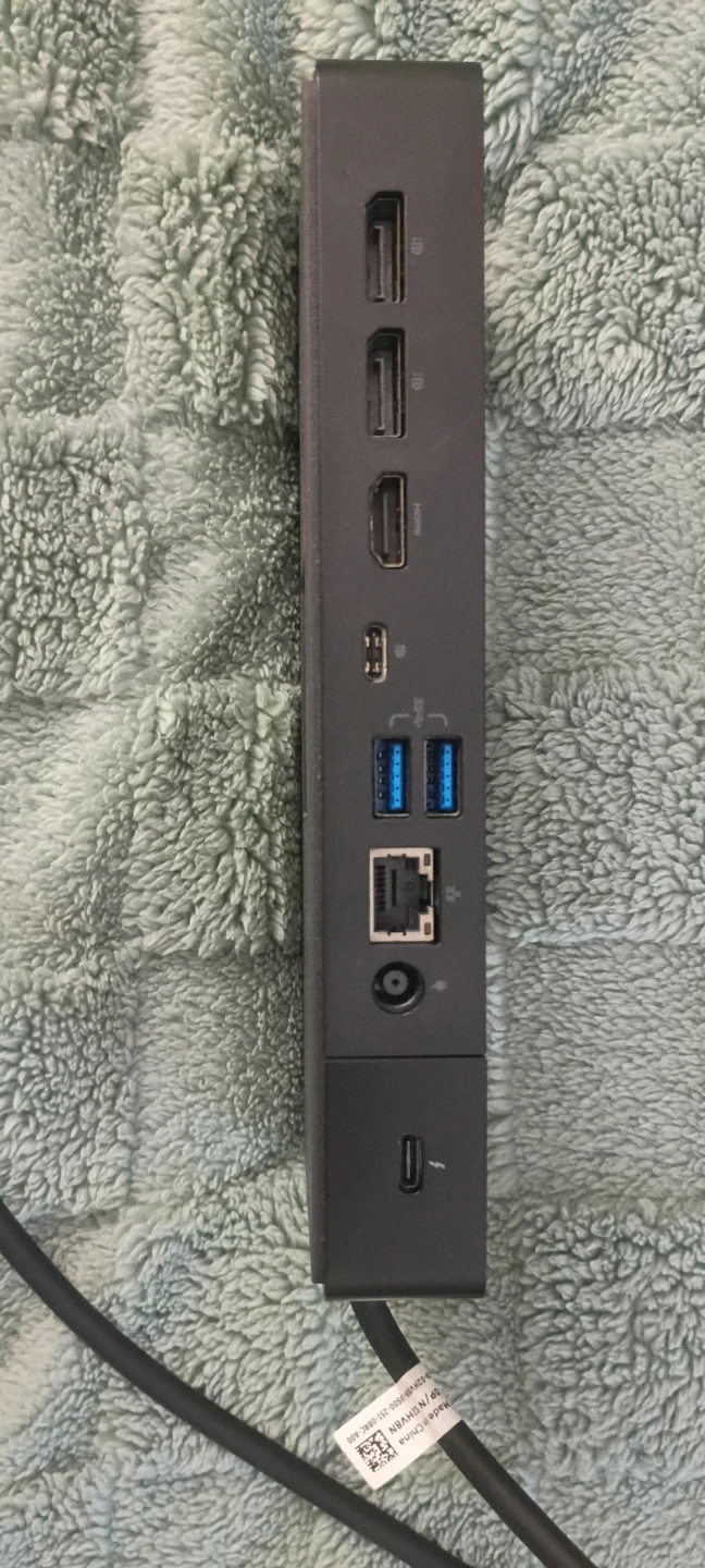 Dell WD19TBS Docking Station with charger & extras - photo 5