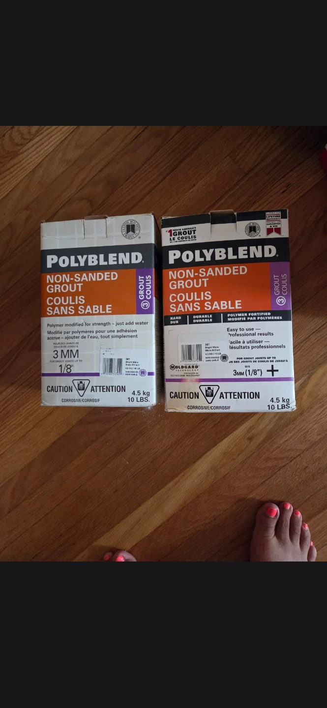 Polyblend Non-Sanded Grout 4.5kg (10 lbs)