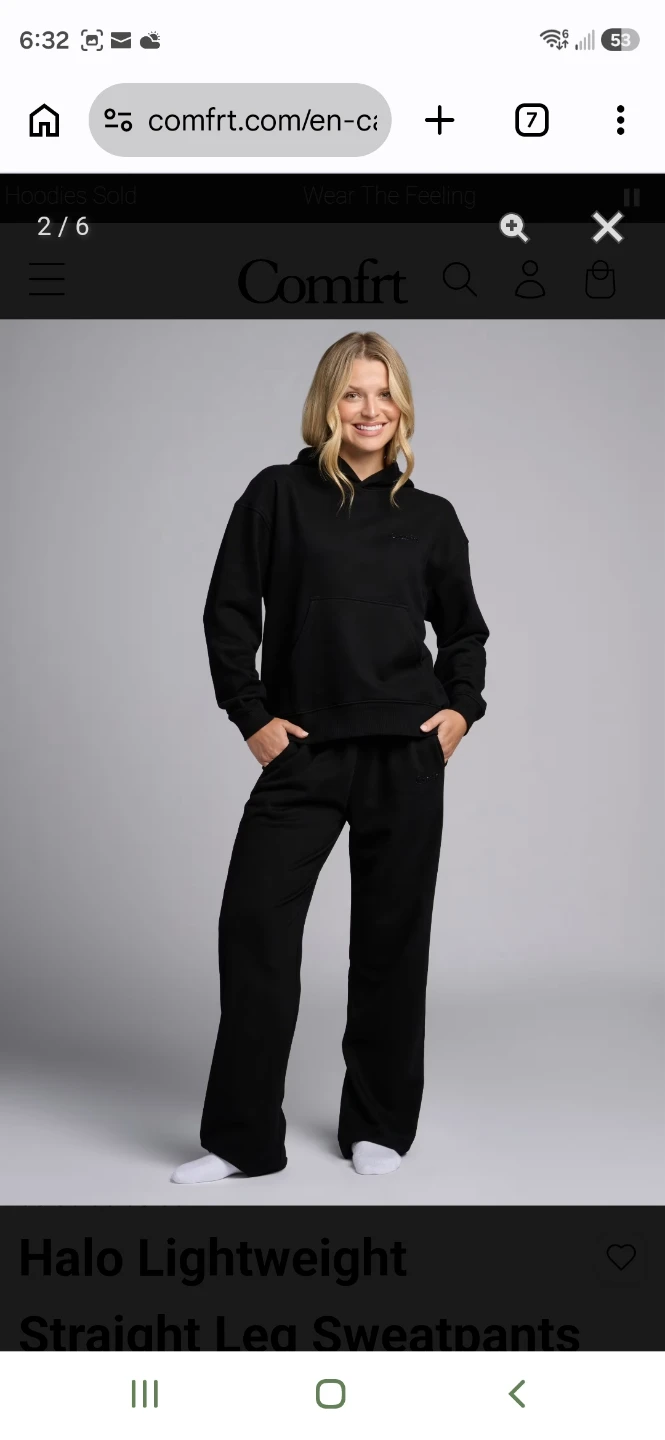 Comfrt Halo Lightweight Straight Leg Sweatpants - photo 3