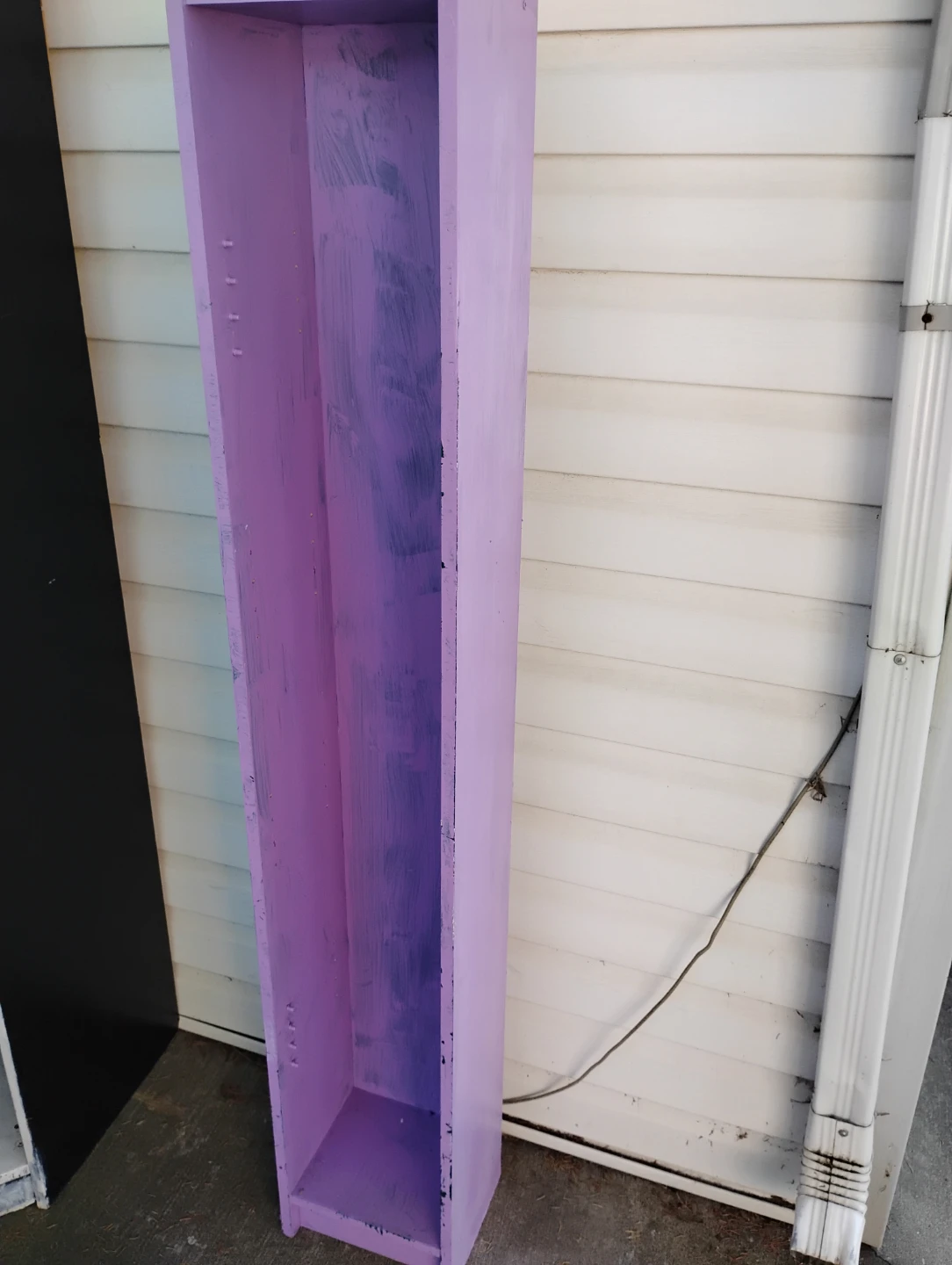 Lavender Tall Shelf Unit, 4 shelves
