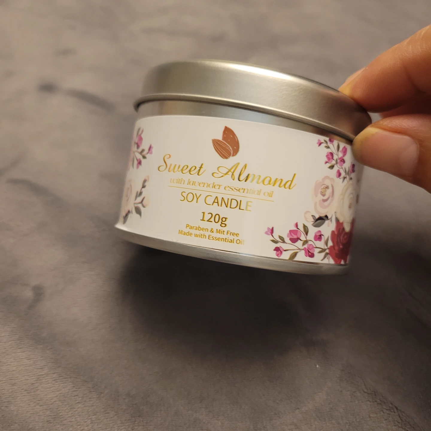 Lily Roy Sweet Almond Soy Candle - photo 2