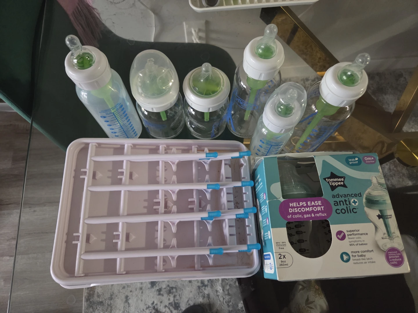 Tommee Tippee Anti-Colic Baby Bottles -dr browns bottles