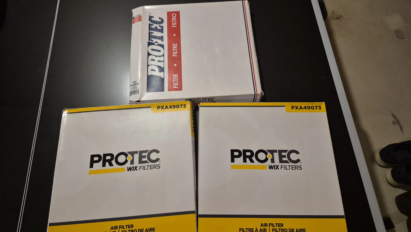 6 X nissan engine air filters