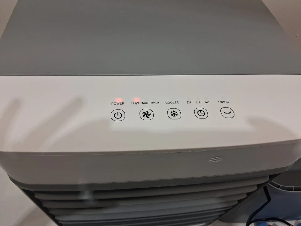 Portable Evaporative Air Cooler with Remote and Ice Packs - photo 3