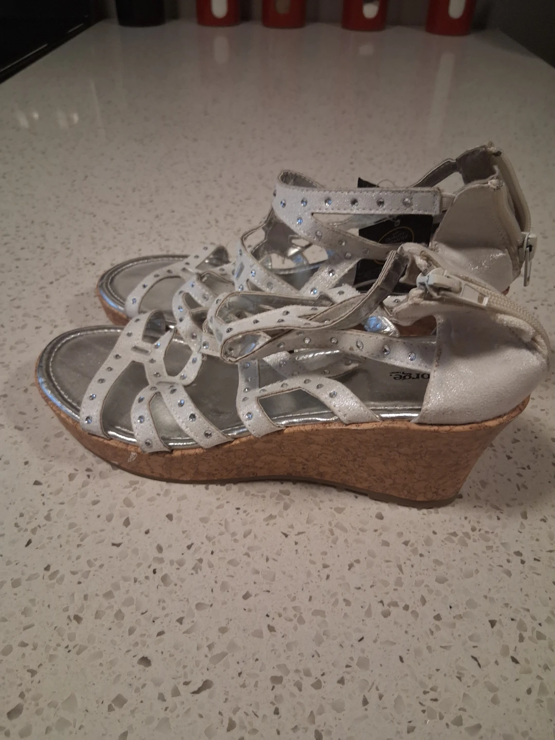 Silver wedges
