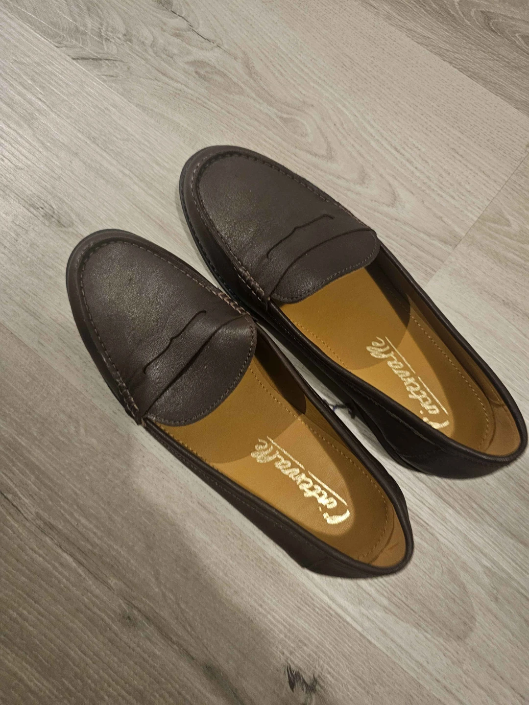 L'intervalle Brown Leather Loafers s39