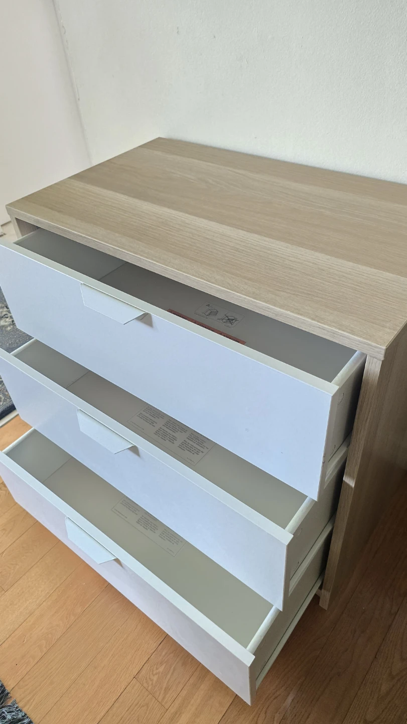 3-Drawer Chest of Drawers - photo 5