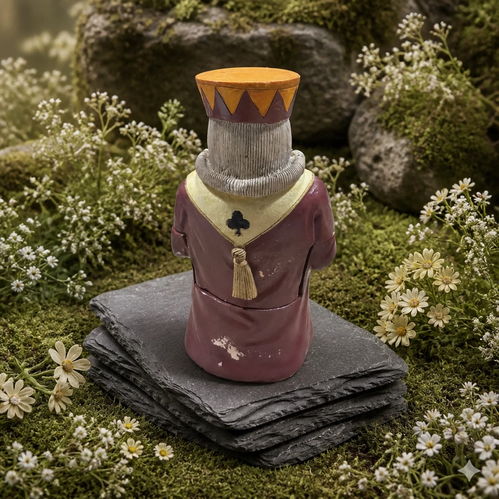 King of Clubs Playing Card Figurine Holder - photo 4
