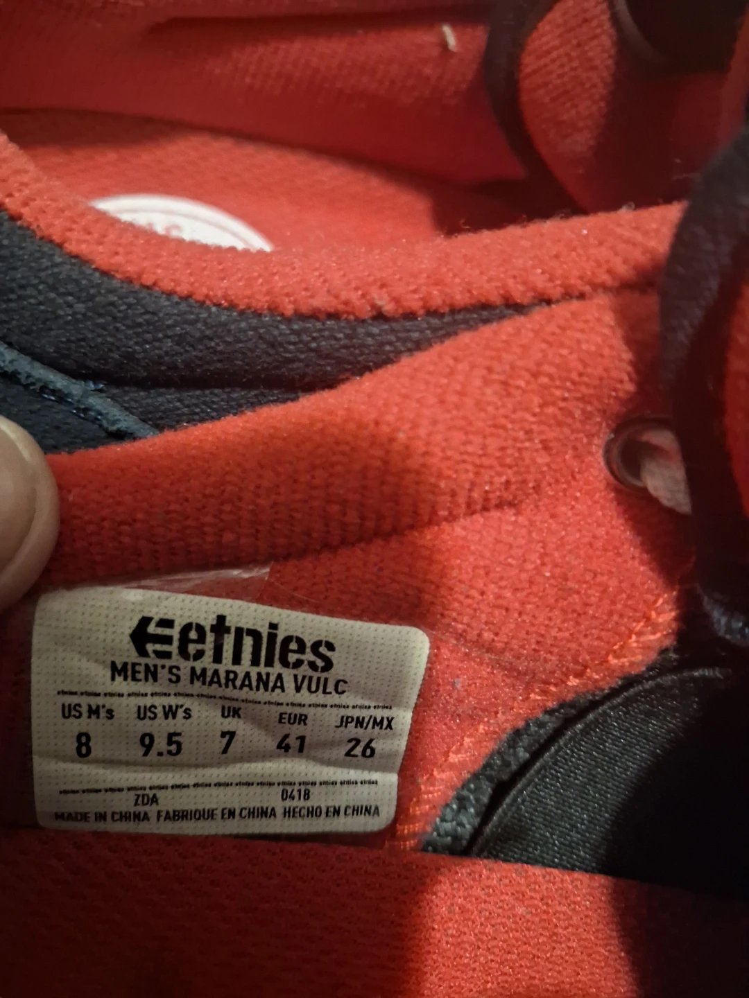 Brand new ETNIES  Men's Marana Vulc Skate Shoes - Size 8 - photo 5