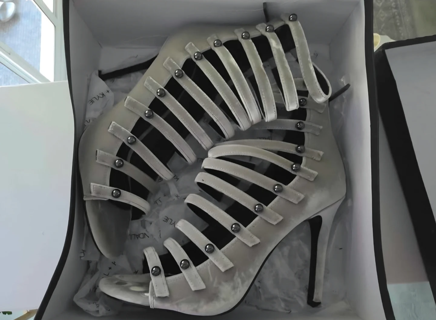 Kendall + Kylie Velvet Strappy Heels - photo 3
