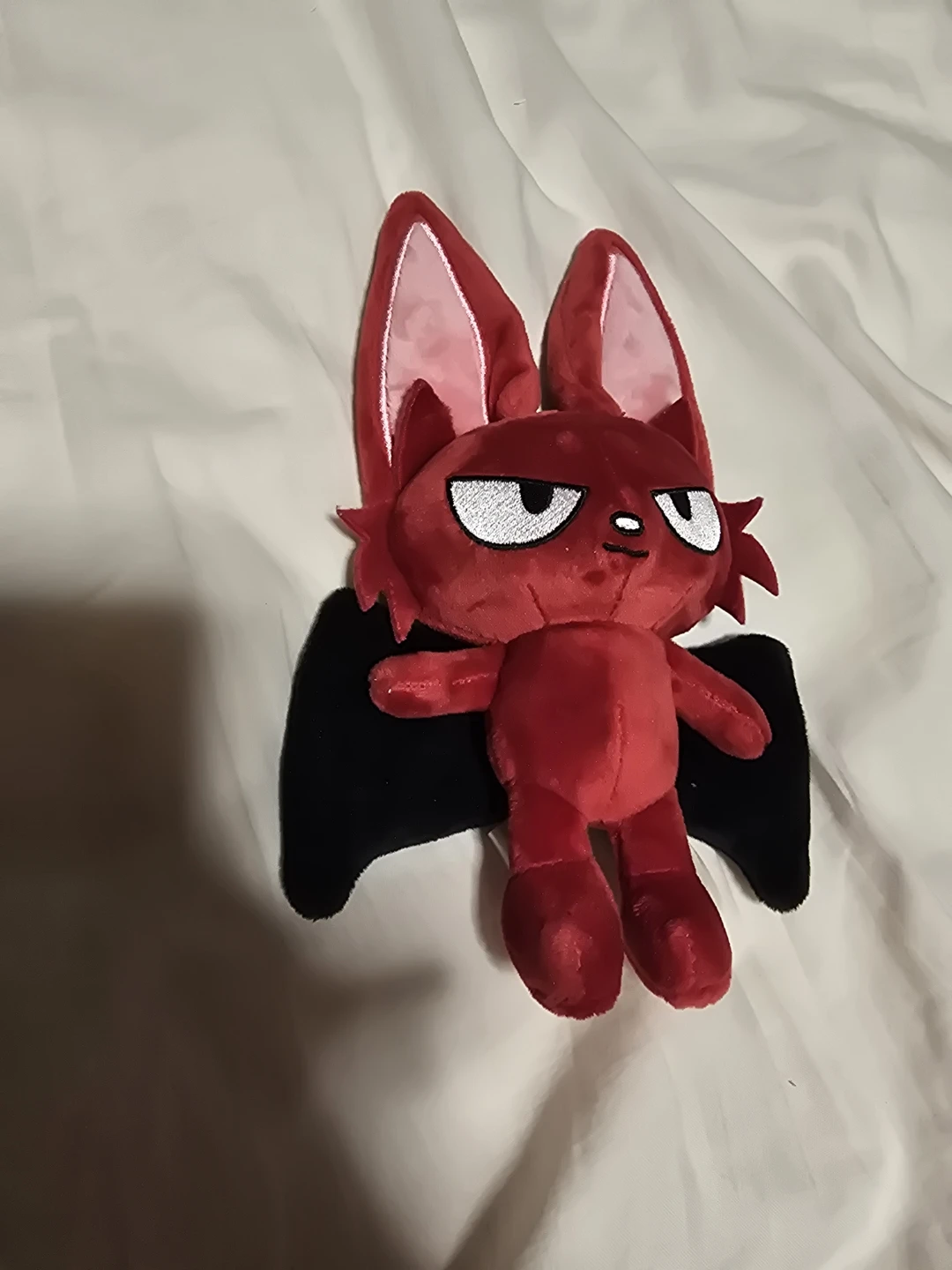 PARO Red Bat Plush Toy collectible