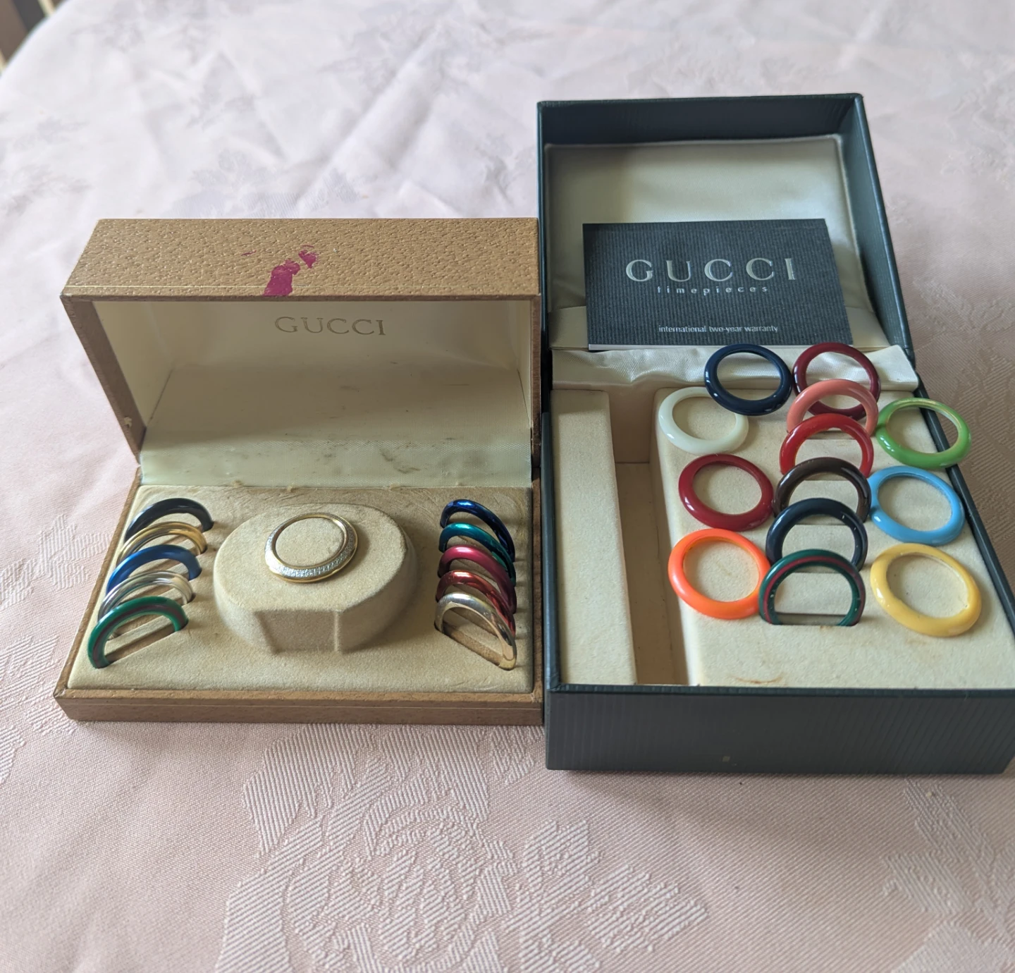 Gucci Timepieces Watch Bands Set