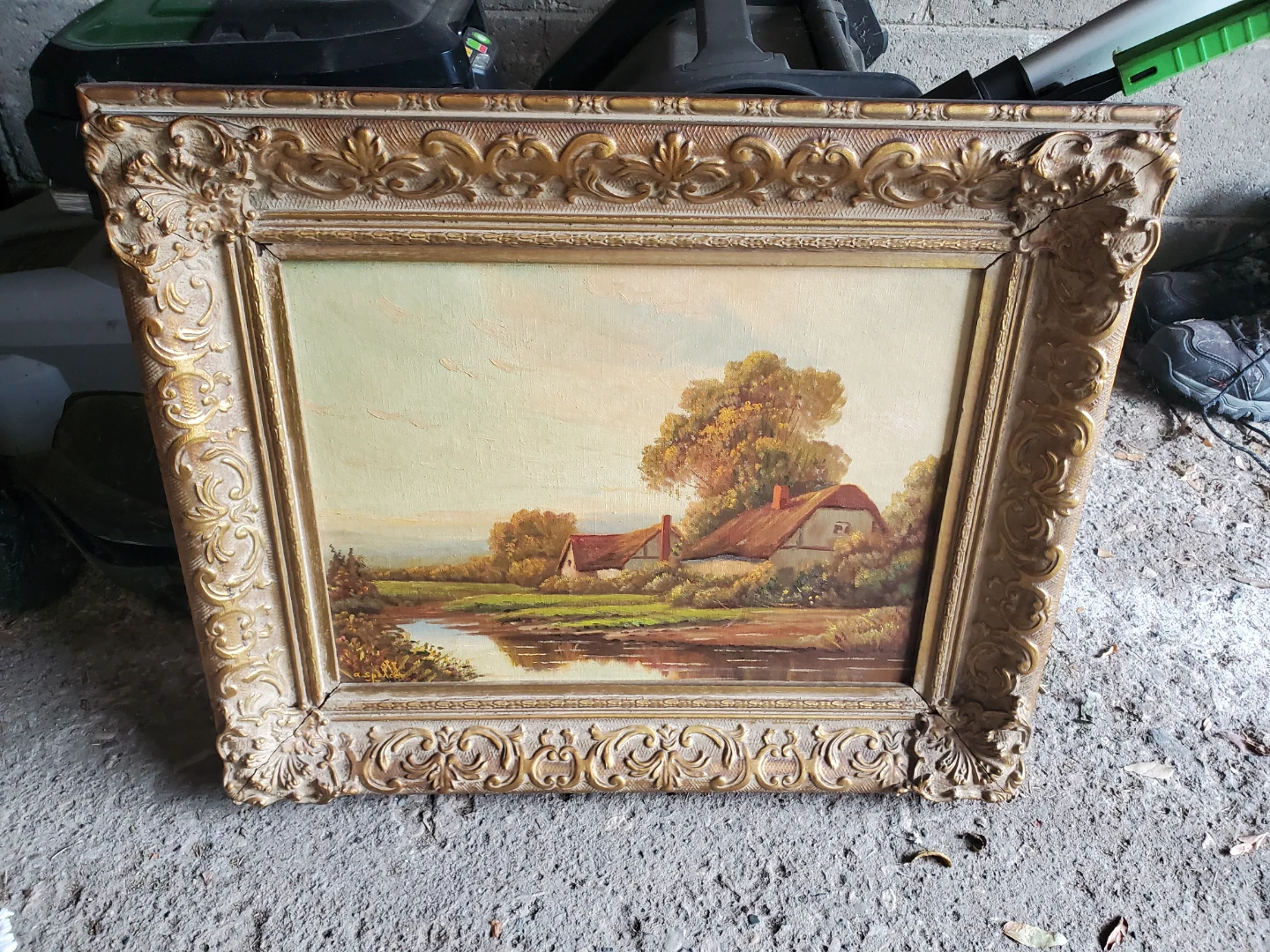 28" Original Oil Painting