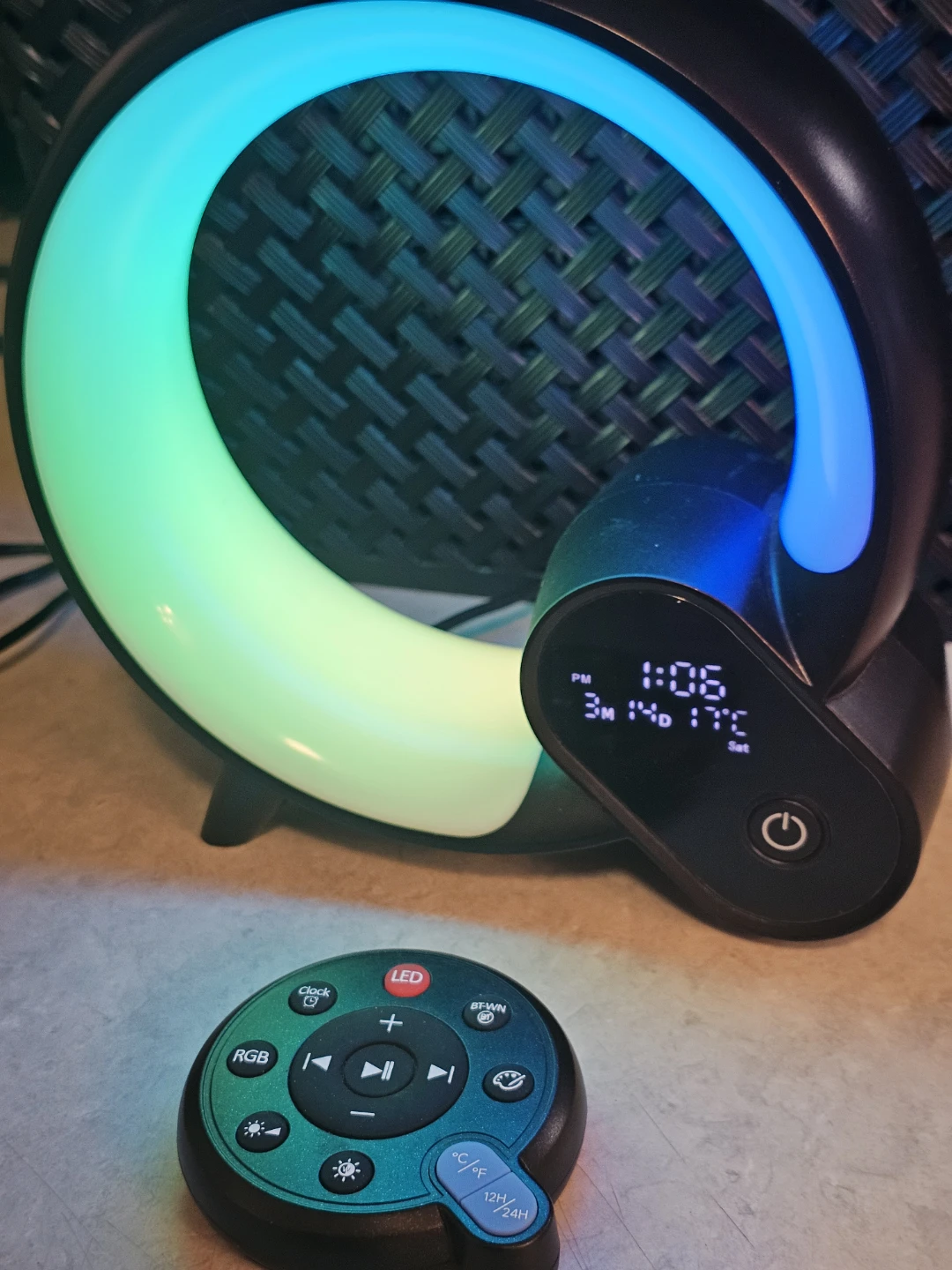 Sunrise Alarm Clock Wake Up Light with Remote
