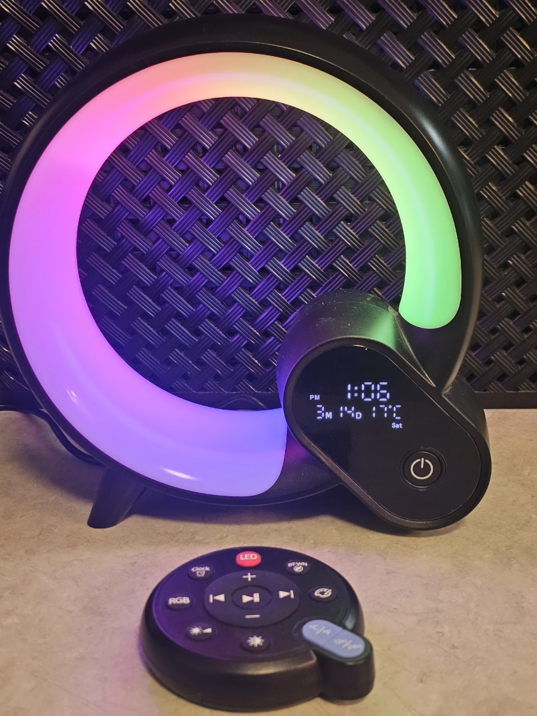 Sunrise Alarm Clock Wake Up Light with Remote - photo 2
