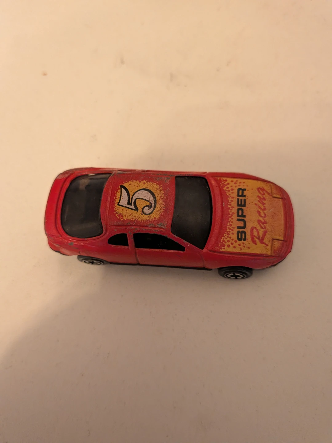 Red Super Racing Diecast Toy Car