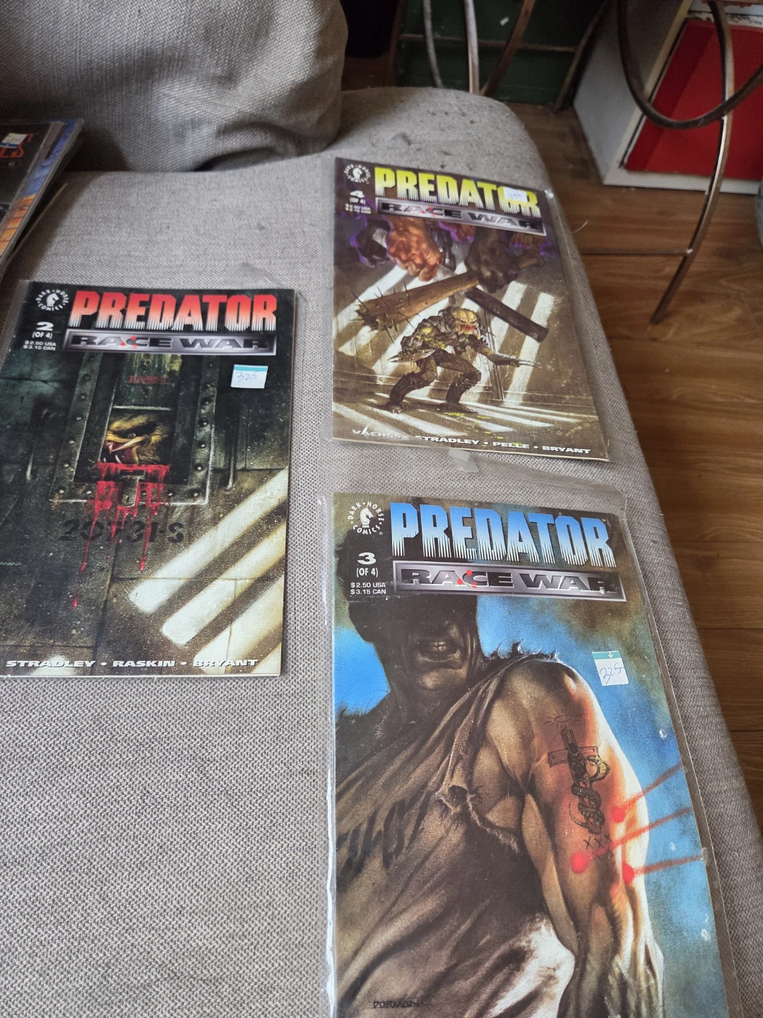 Predator: Race War Comic Books (Issues 2, 3, 4)