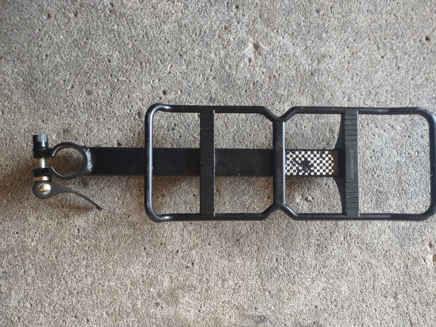 Black Bicycle Rear Rack