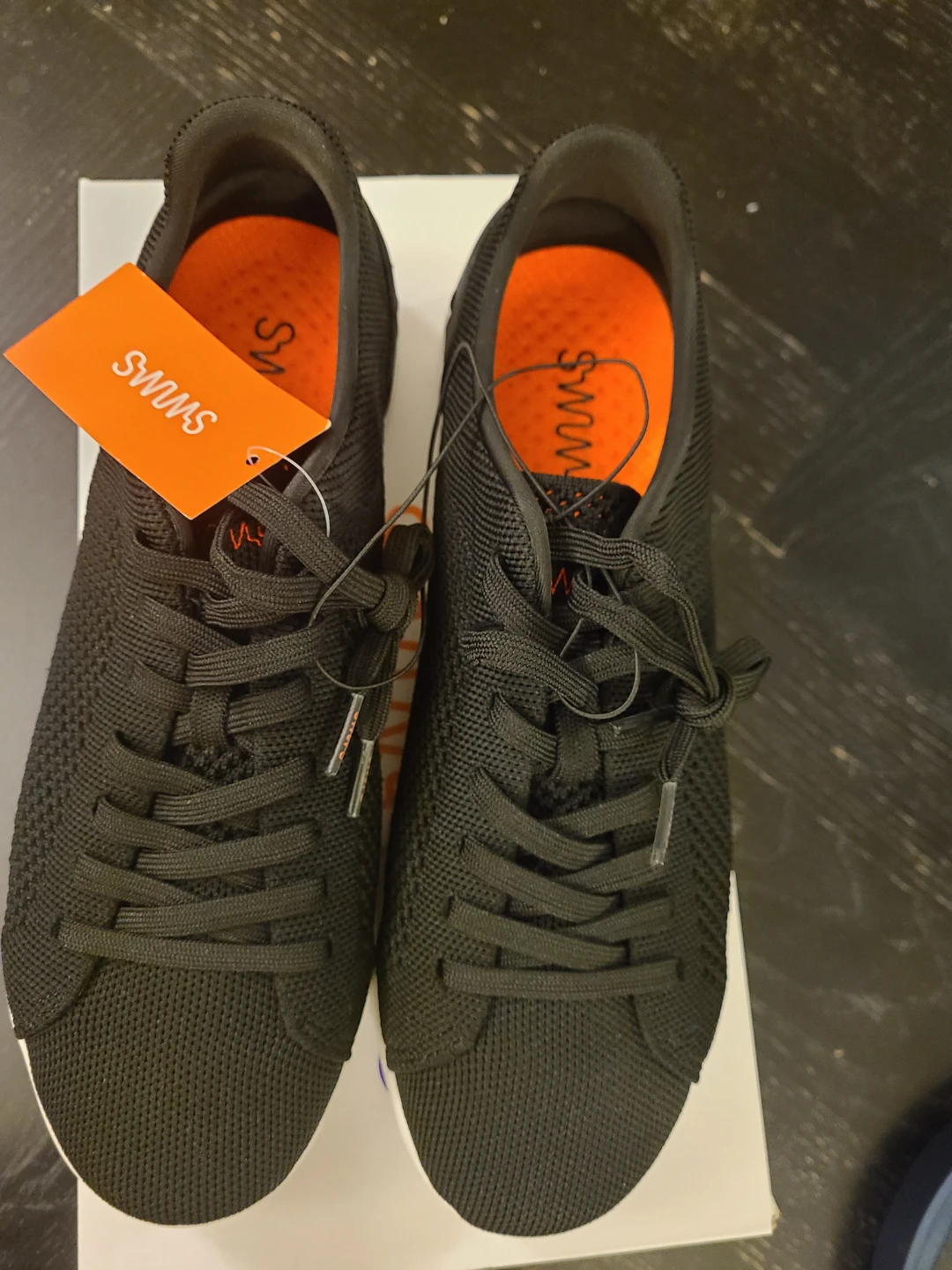 SWMS Breeze Tennis Knit Shoes - Black - Size 10 - photo 3