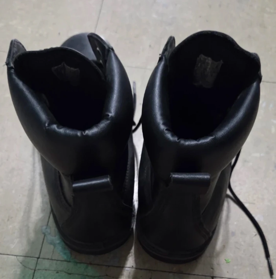 SR Max Black Leather Work Boots - photo 4
