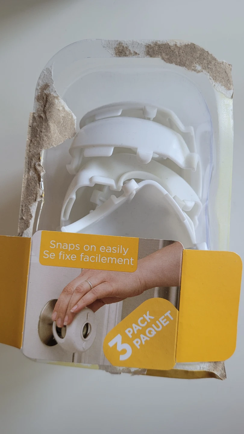 Baby Door Knob Safety Covers - 3 Pack