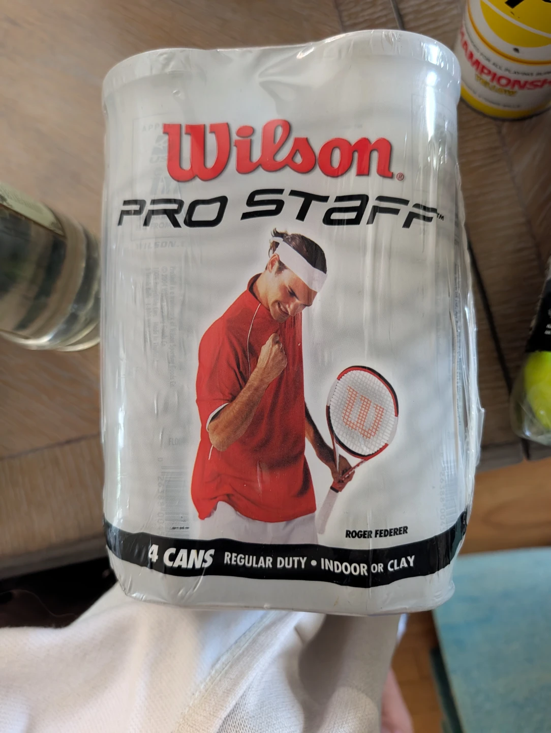 Wilson Pro Staff Tennis Balls - 4 Cans - photo 3