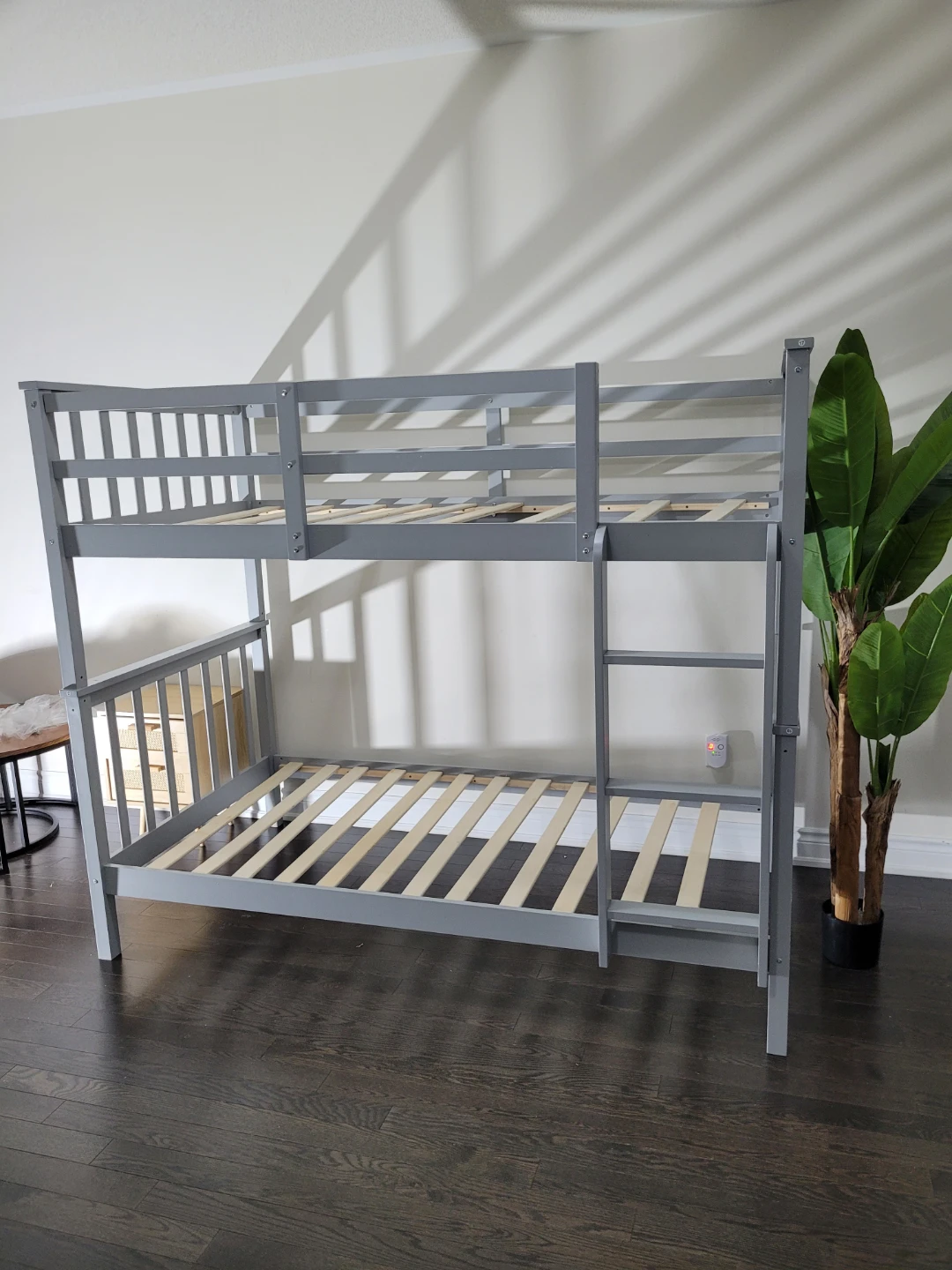 Grey Wooden Bunk Bed Frame - photo 4