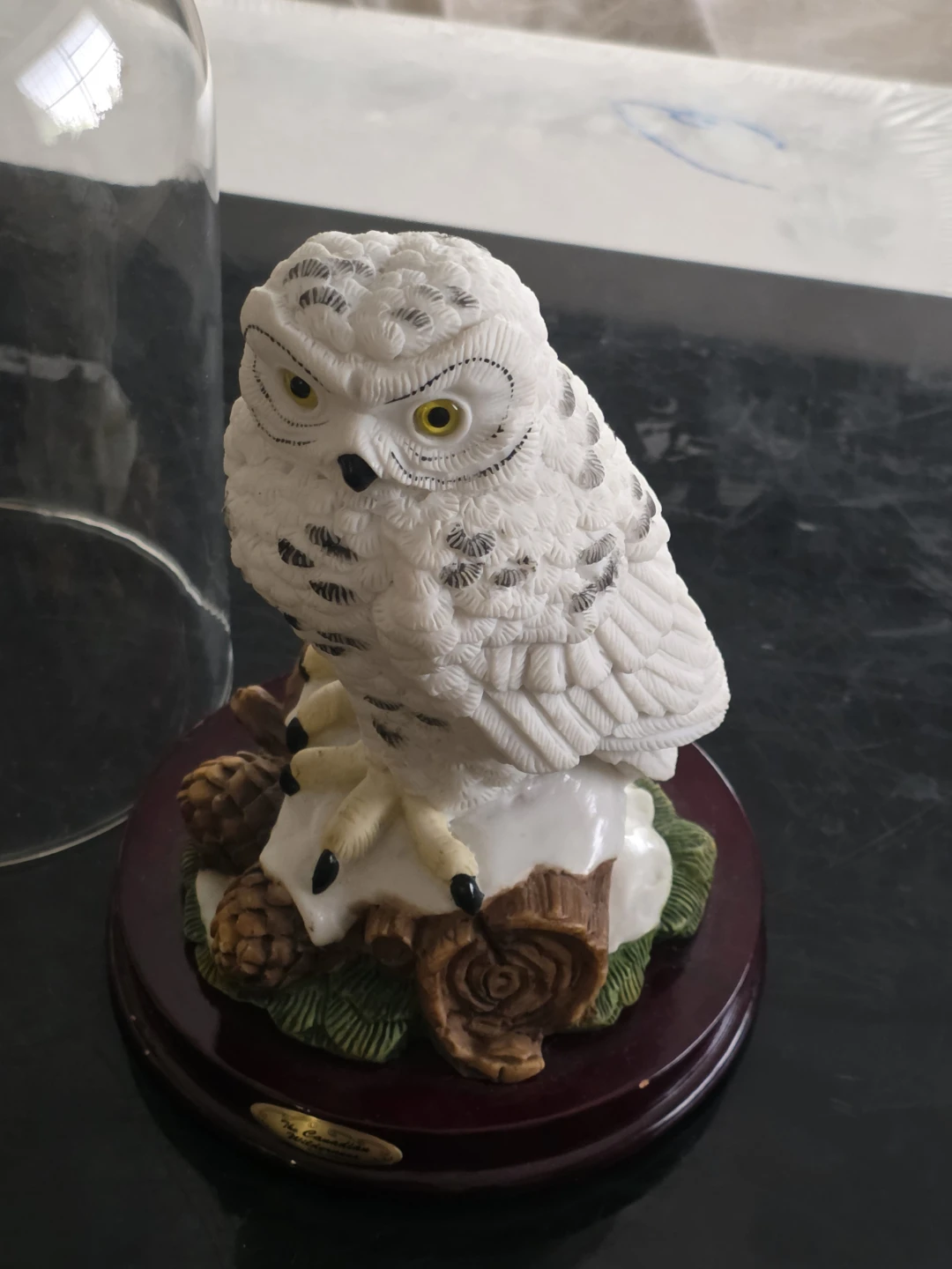 The Canadian Wilderness Snowy Owl Figurine