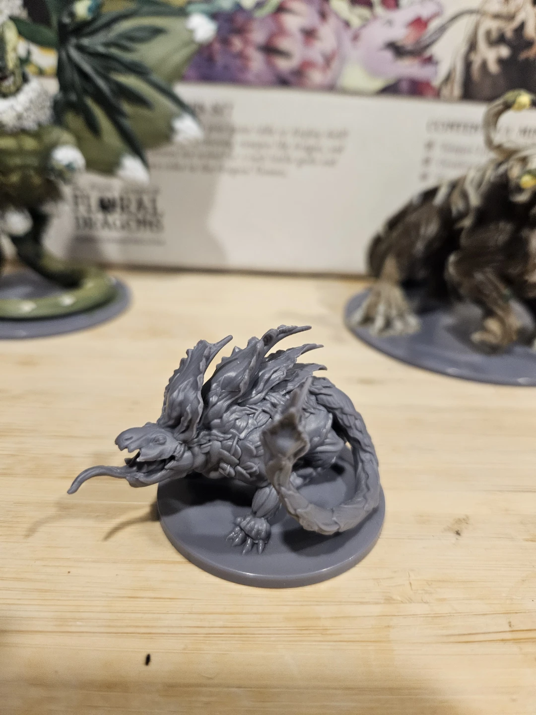 Floral dragons botanist set - photo 3