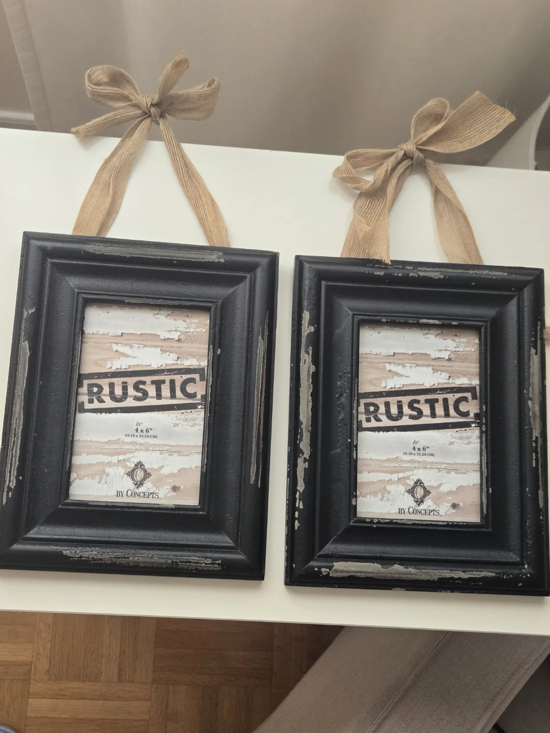 Rustic Picture Frames Set of 2