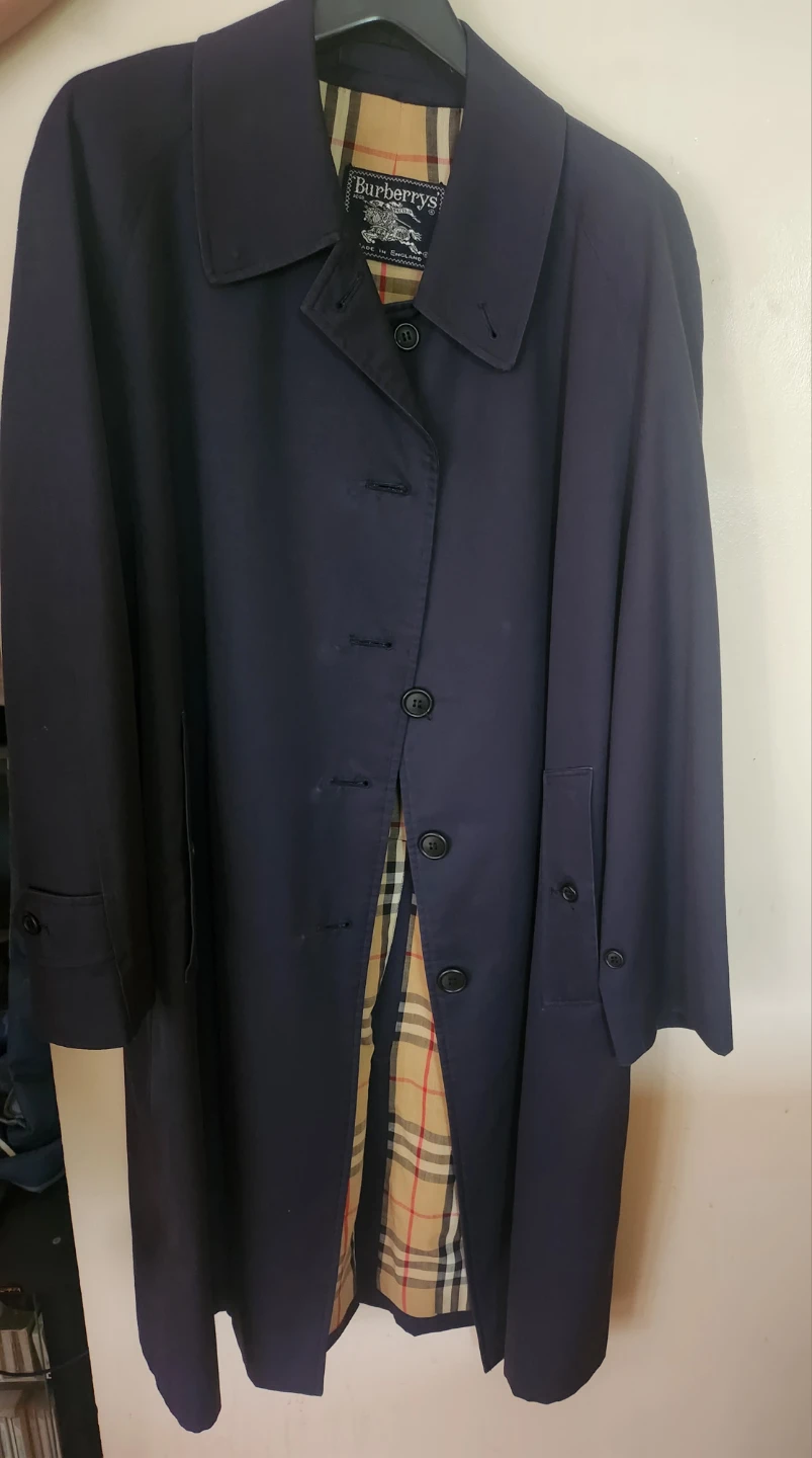 Authentic Vintage Burberrys Mac Coat  Made in England - photo 4