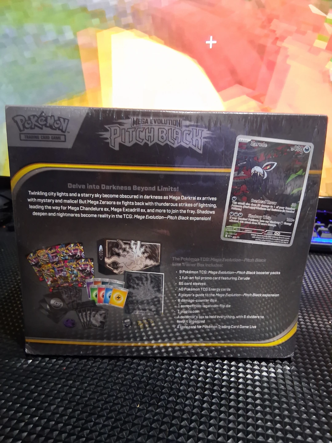 Pokemon Mega Evolution Pitch Black Elite Trainer Box - photo 2
