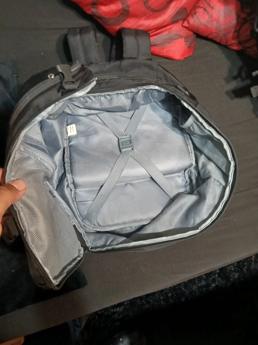 ECOHUB Black Carry-on luggage like Backpack for travel - photo 3