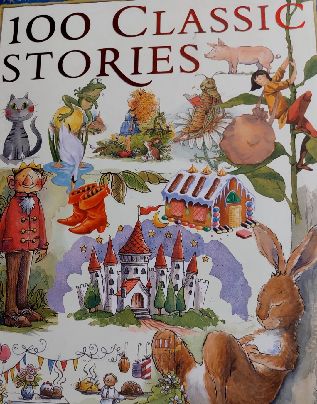 100 Classic Stories – Beautiful Illustrated Hardcover Book