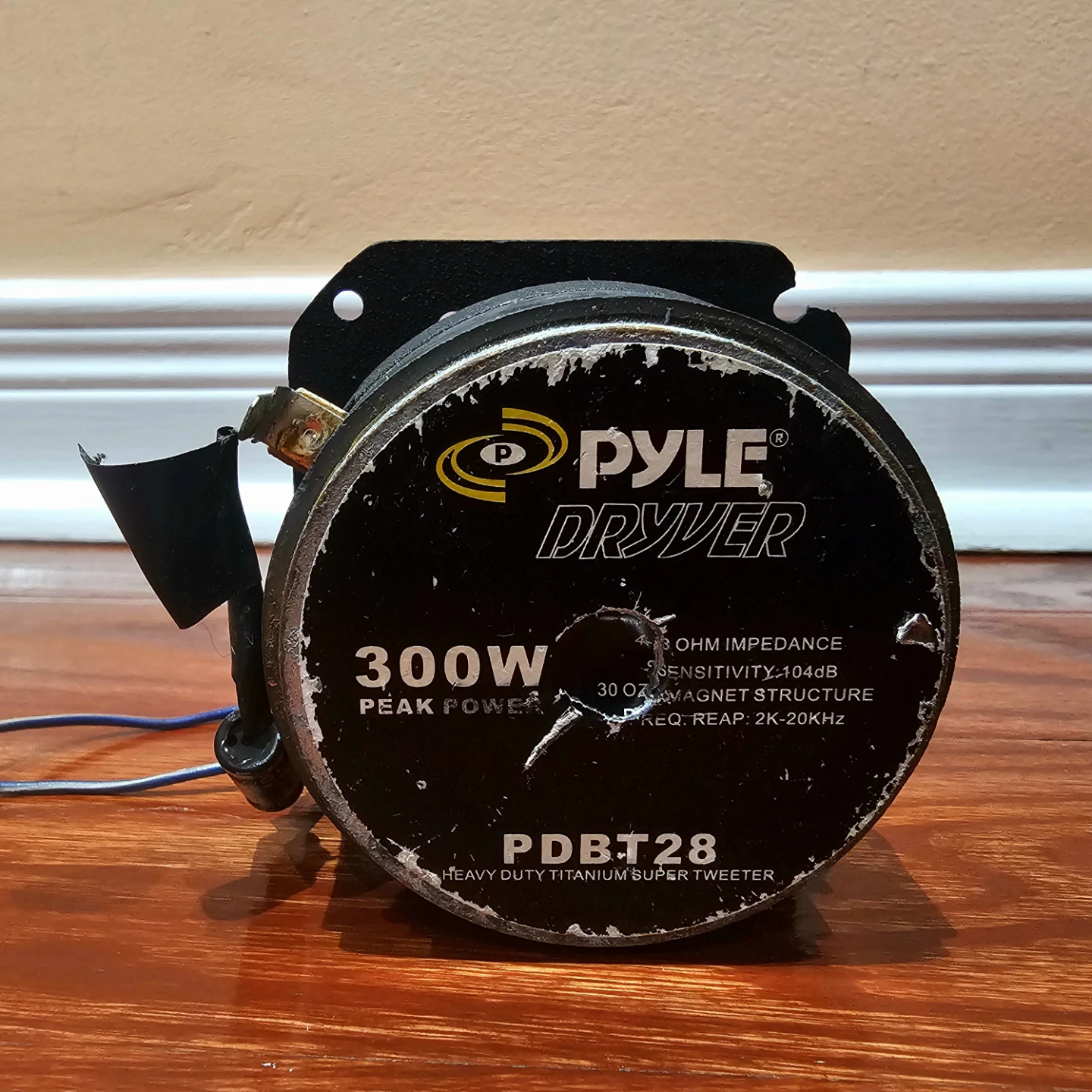 1” Pyle Dryver PDBT28 Titanium Car Super Tweeters Pair - photo 5