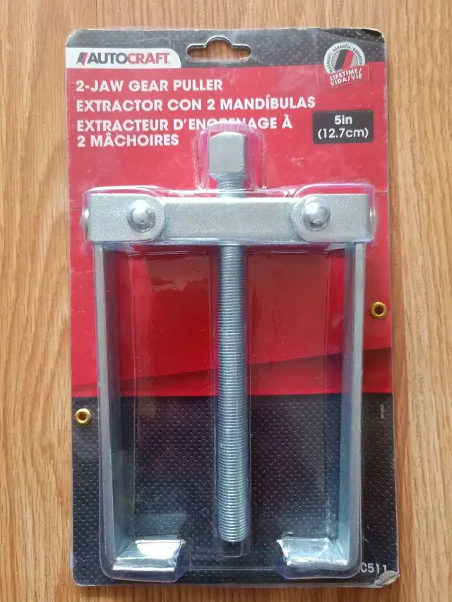 Autocraft 2-Jaw Gear Puller Extractor 5in