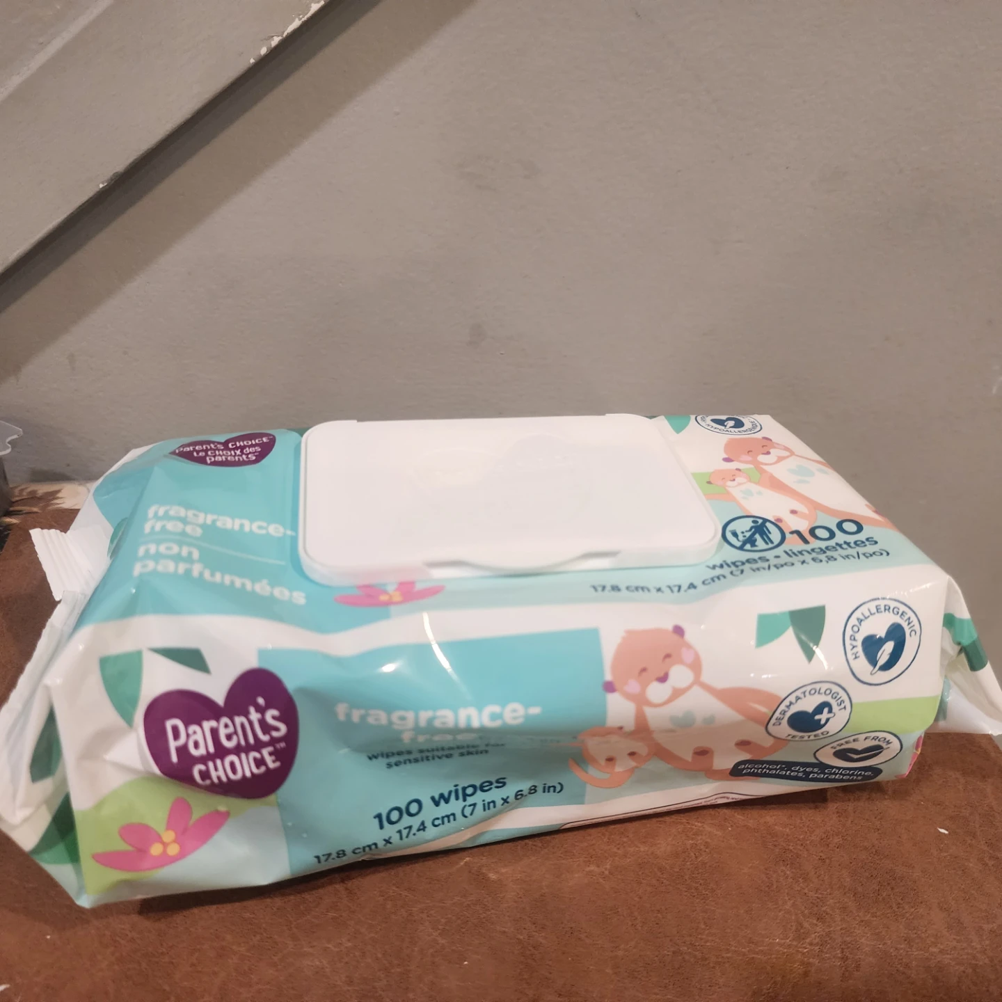 Parent's Choice Fragrance-Free Baby Wipes - $2 per pack, 10 pack
