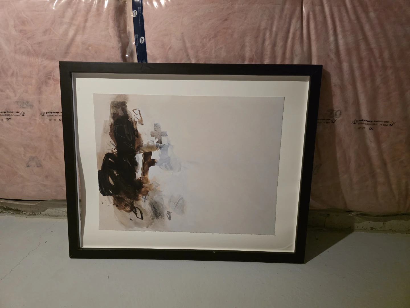 Framed Abstract Art Print