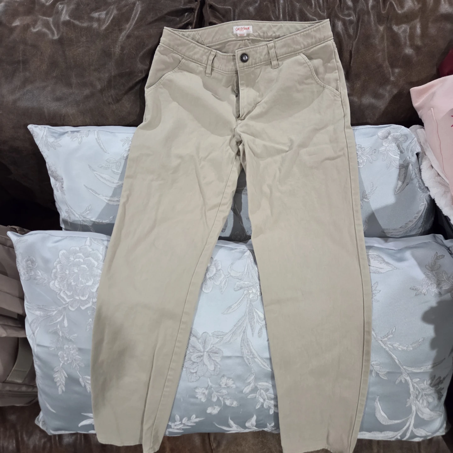 GIRLS Cat & Jack Khaki Pants Size 14