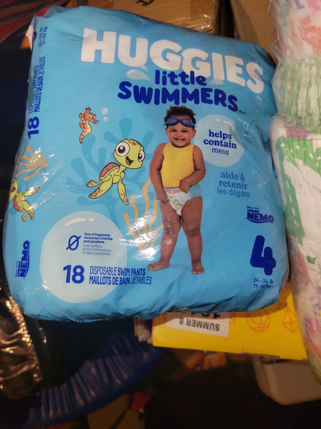 Huggies Little Swimmers Size 4/Buggies 3T/4T - photo 2