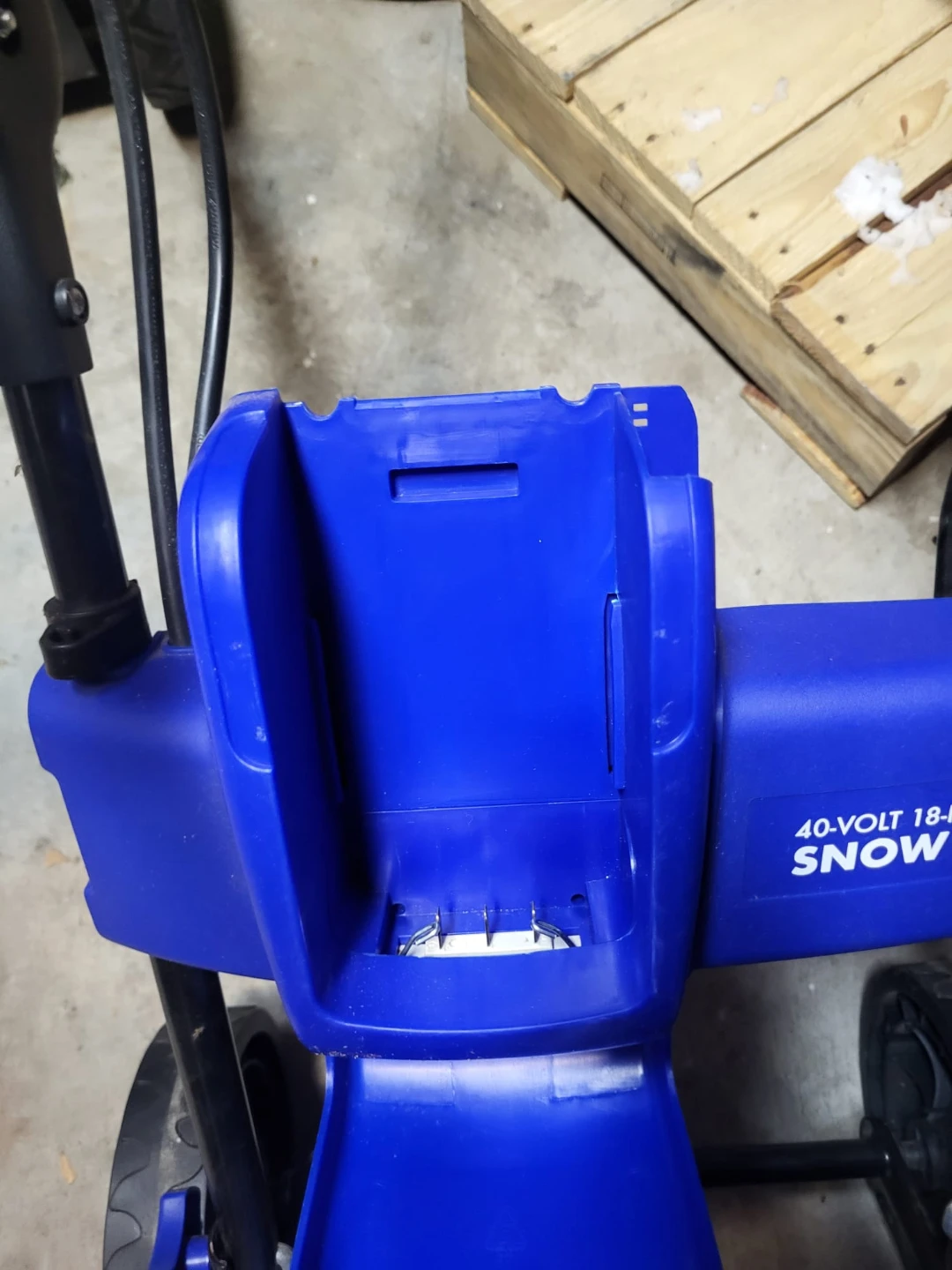 Snow Joe 40-Volt Cordless Electric Snow Blower - photo 3