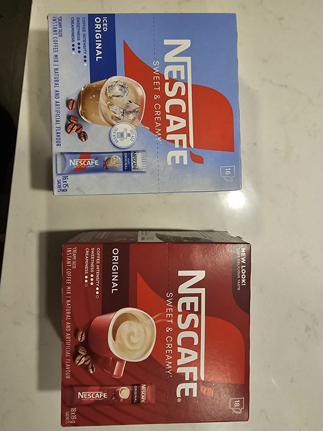 Nescafé Sweet & Creamy Coffee Mix (Original & Iced)