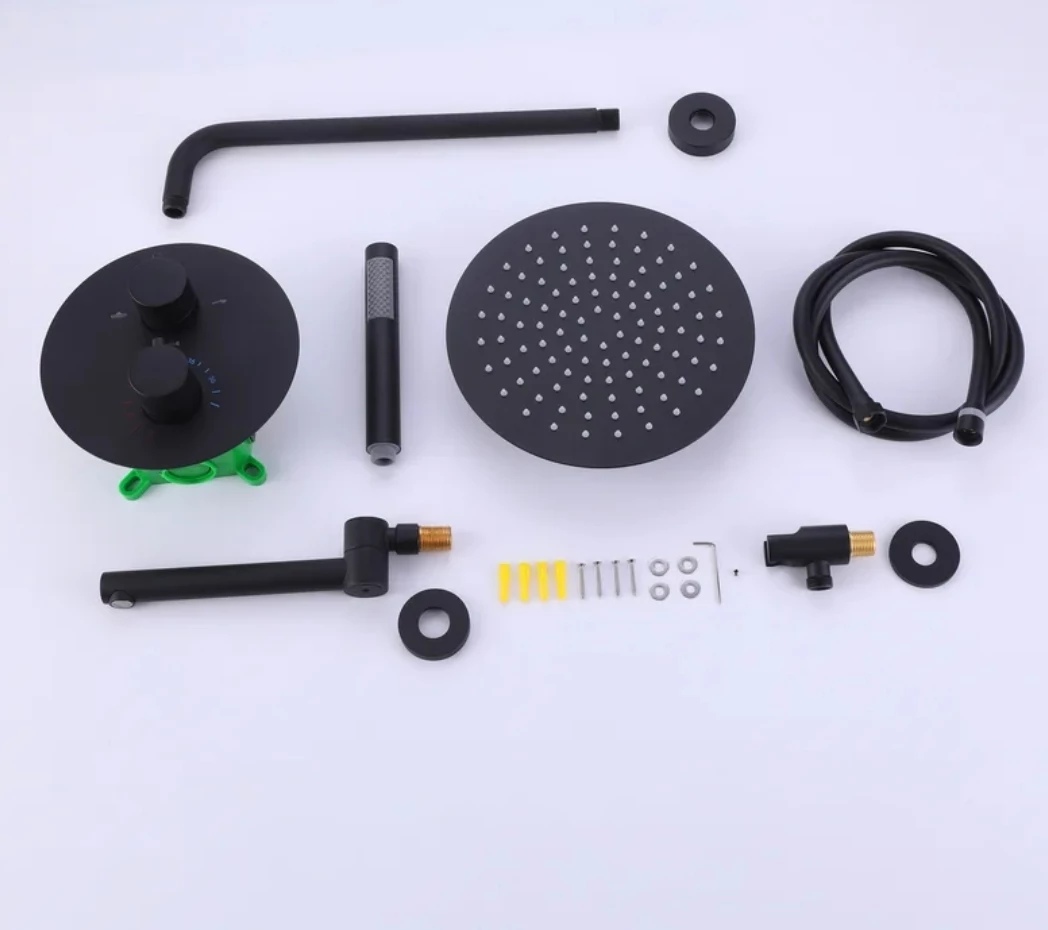Black Matte Shower System