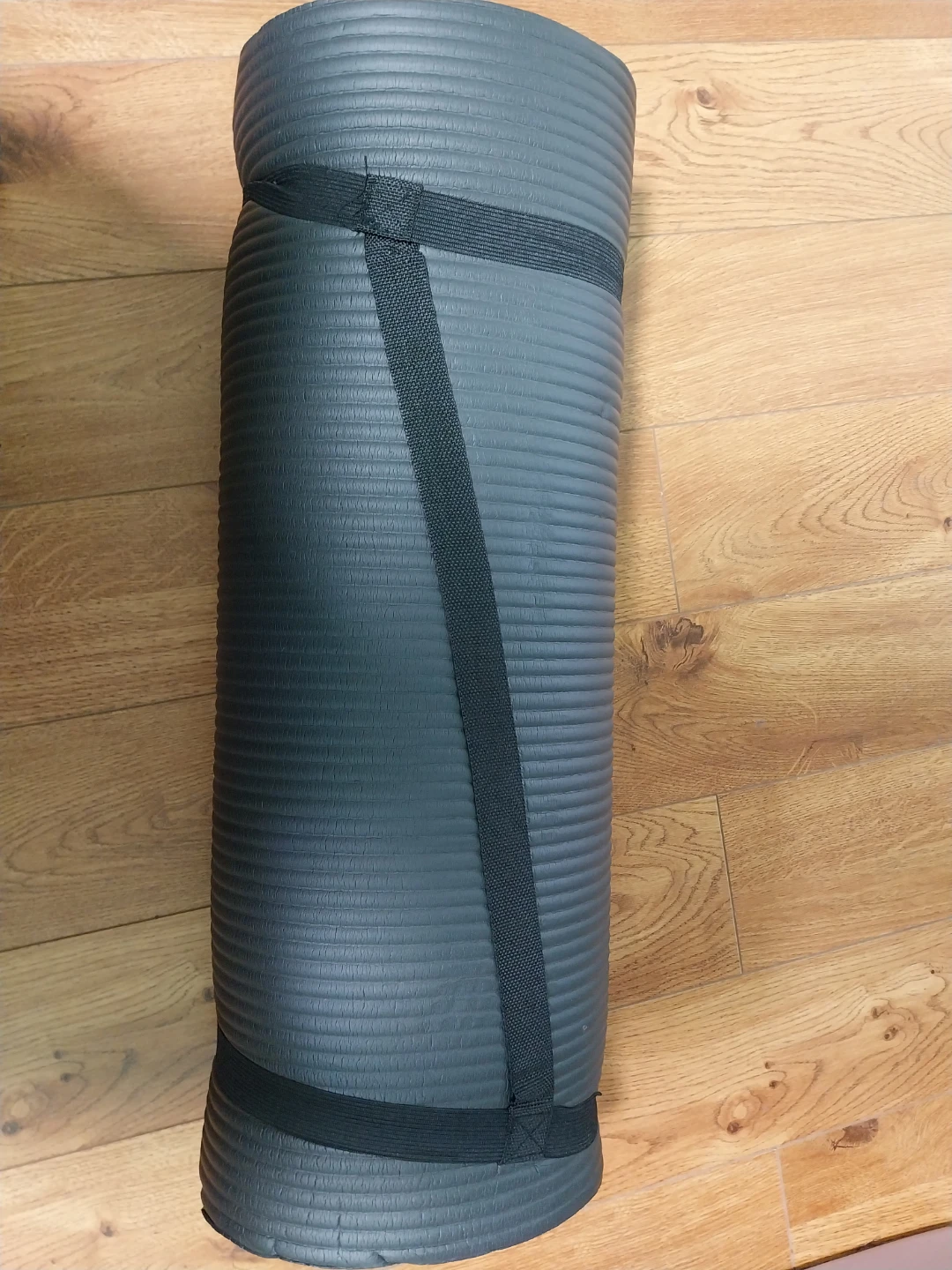 Grey Yoga Mat with Strap - photo 2