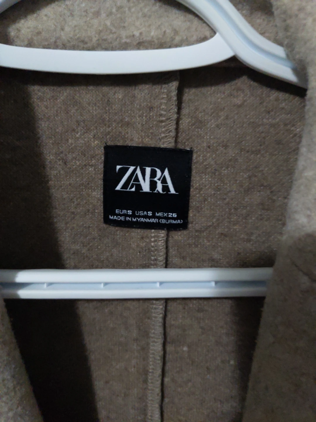 Zara Beige Long Coat - photo 3